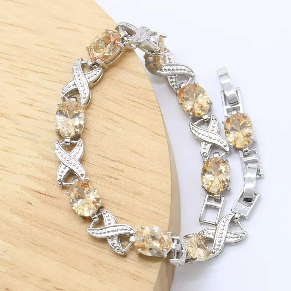 Women's Stylish Geometric Alloy Bracelet