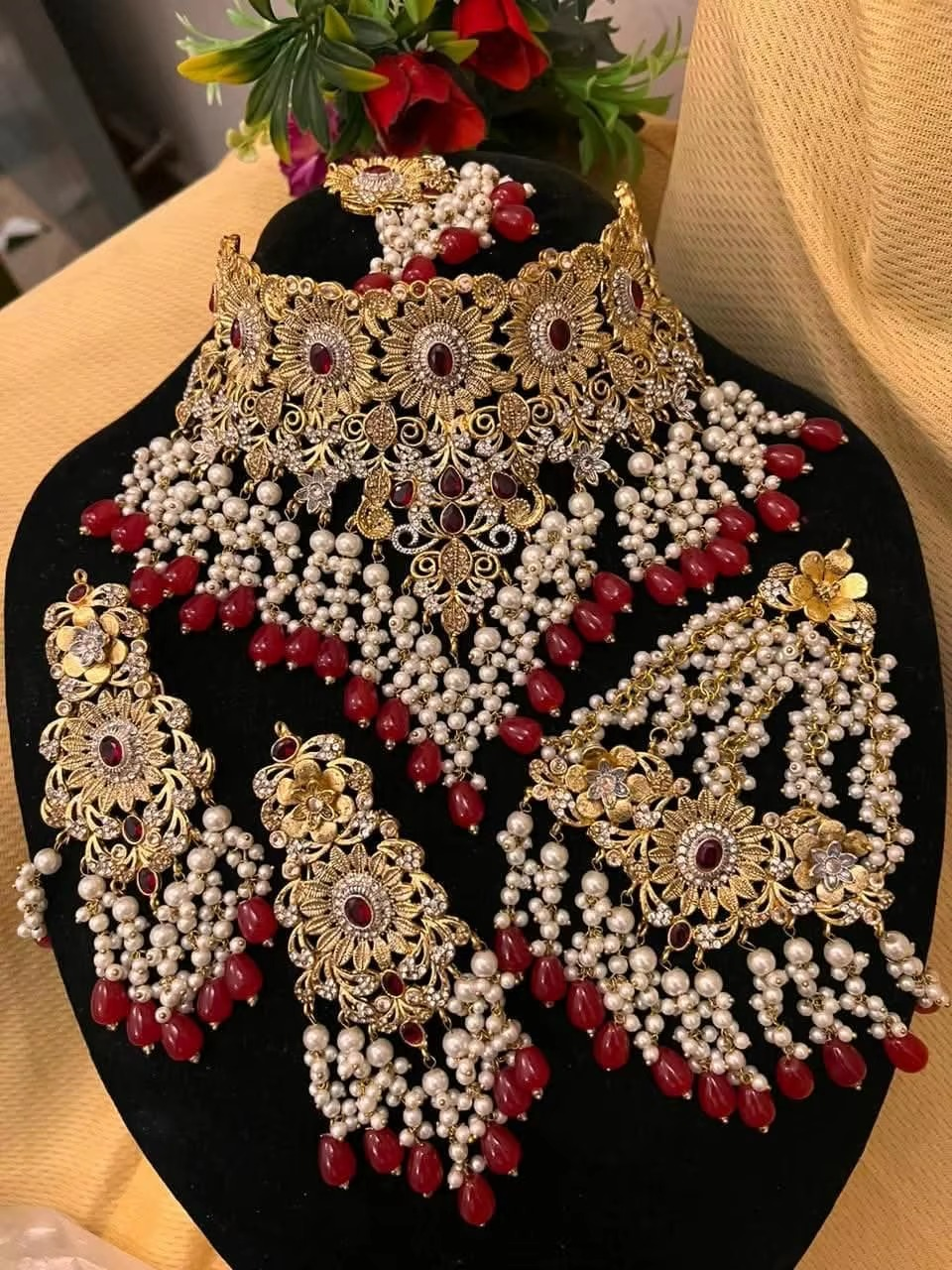 PASHTUN WOMEN JEWELRY SETS PRODUCE AFGHANI CULTURE CUSTOMIZED DESIGN