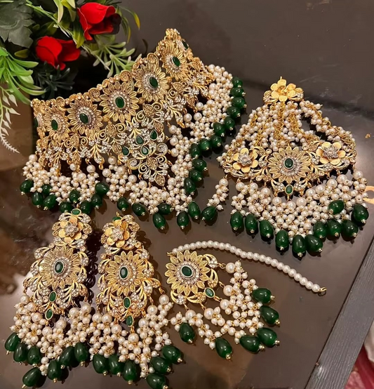 PASHTUN WOMEN JEWELRY SETS PRODUCE AFGHANI CULTURE CUSTOMIZED DESIGN
