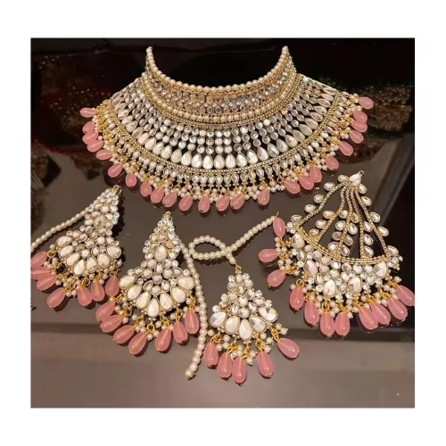 Latest Designs Handmade Necklaces Indian Jewelry for Women Wedding