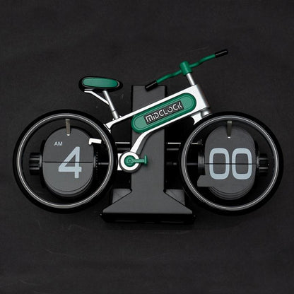 Retro Bicycle Shaped Digital Flip Clock