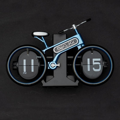 Retro Bicycle Shaped Digital Flip Clock